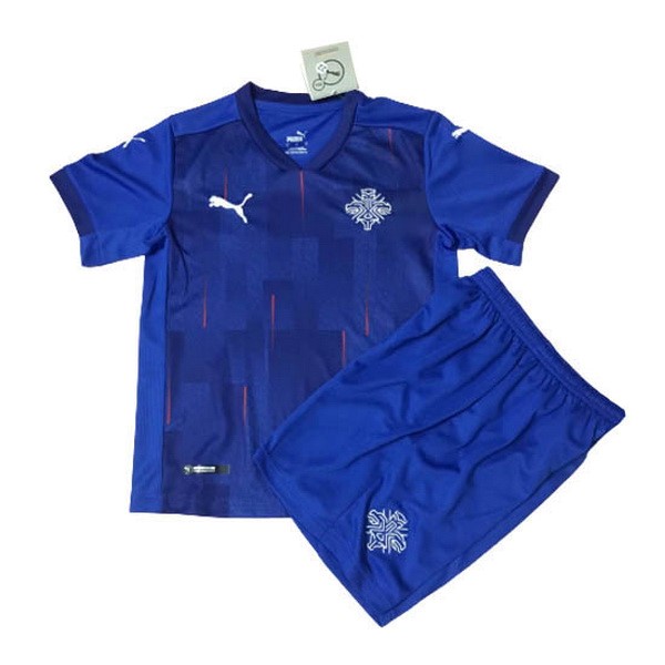 Trikot Island Heim Kinder 2020 Blau